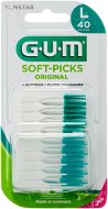 GUM Soft-Picks Large Massage with Fluorides, ISO 2, 40 Pcs - Interdental Brush