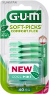 GUM Soft-Picks Regular Comfort Flex Mint, ISO 1, 40 ks - Medzizubná kefka