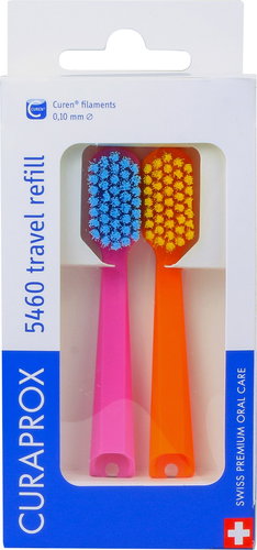 CURAPROX CS 5460 travel refill, 2 db - Fogkefe - Fő fotó