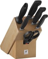 Zwilling Four Star Block with Knives 7pcs - Knife Set