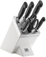 Zwilling Four Star Sharp 7-piece knife block set, white - Knife Set