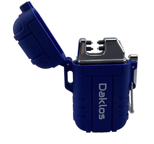 Daklos Plasma electric lighter in gift box blue - Lighter - Main image