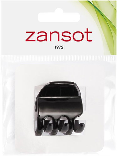 Zansot Sponka na vlasy Tress Classic Medium 3,5 cm, lesklá černá - Hair Fastener - Main image
