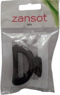 Zansot Sponka na vlasy Curved Classic Small 6,2 cm, lesklá černá - Hair Fastener