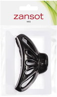 Zansot Sponka na vlasy Curved Classic Large 9,5 cm, lesklá černá - Hair Fastener