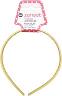 ZANSOT Dětská plastová čelenka do vlasů žlutá - Hairband