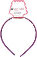 ZANSOT Dětská plastová čelenka do vlasů fialová - Hairband