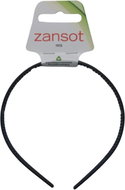 ZANSOT Plastic hairband 0,7 cm matt black - Hairband