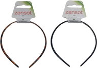 ZANSOT Plastic hairband 0,7 cm black + turtle - Hairband
