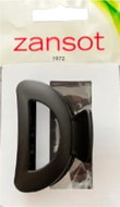 Zansot Sponka na vlasy Classic Large 8 cm, lesklá černá - Hair Fastener