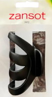 Zansot Sponka na vlasy Chobotnice Classic Giga 9 cm, matná černá - Hair Fastener