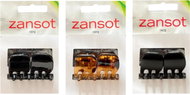 Zansot Hair Clip Tress Classic Small 2,2 cm, 3 pcs glossy + matt + tortoise - Hair Fastener