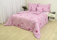 Zdeněk Staněk - Cotton Bedding LUX Pink Circles - Bed Linen