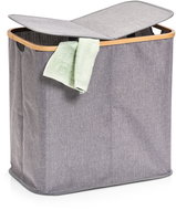 Zeller Koš na špinavé prádlo třídící šedý, 53,4 × 33 × 50 cm - Koš na prádlo