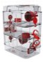 Zolux cage Rody 3 TRIO red - Cage for Rodents