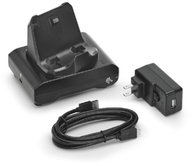 Zebra docking cradle for ZQ300 series printers, 1-slot, includes USB-A/USB-C cable, AC/USB adapter - Charging Station
