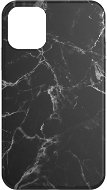AlzaGuard Fekete márvány iPhone 11 Pro tok - Telefon tok