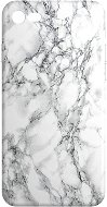 AlzaGuard - iPhone 7/8/SE 2020 - White Marble - Phone Cover