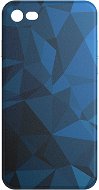 AlzaGuard iPhone 7/8/SE 2020 Blue Geometry Madness - Kryt na mobil
