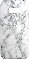 AlzaGuard - Samsung Galaxy S8 - White Marble - Phone Cover