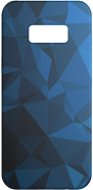 AlzaGuard - Samsung Galaxy S8 - Blue Geometry Madness - Phone Cover