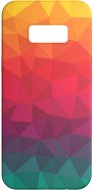 AlzaGuard - Samsung Galaxy S8 - Rainbow Geometry Madness - Phone Cover