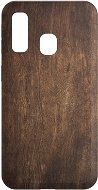 AlzaGuard - Samsung Galaxy A40 - Dunkles Holz - Handyhülle