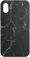 AlzaGuard - Apple iPhone X/XS - Black Marble - Phone Cover