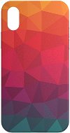 AlzaGuard - Apple iPhone X/XS - Rainbow Geometry Madness - Phone Cover