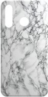 AlzaGuard - Huawei P30 Lite - White Marble - Phone Cover