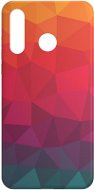 AlzaGuard – Huawei P30 Lite – Rainbow Geometry Madness - Kryt na mobil