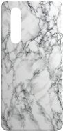 AlzaGuard - Huawei P30 - White Marble - Phone Cover