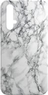 AlzaGuard - Honor 20/Huawei Nova 5T - White Marble - Phone Cover