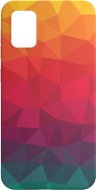 AlzaGuard - Samsung Galaxy A51 - Rainbow Geometry Madness - Phone Cover