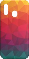 AlzaGuard - Samsung Galaxy A20e - Rainbow Geometry Madness - Phone Cover