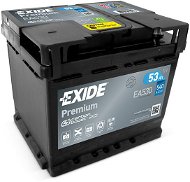 Car Battery EXIDE Premium 53Ah, 12V, EA530 - Autobaterie