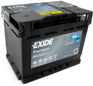 Autobaterie EXIDE Premium 64Ah, 12V, EA640 - Autobaterie