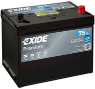 EXIDE Premium 75Ah, 12V, EA754 - Autobaterie