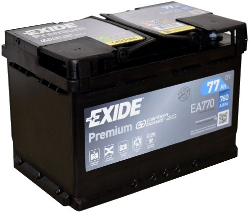 skam ikke nødvendighed EXIDE Premium 77Ah, 12V, EA770 from 2 055 Kč - Car Battery | Alza.cz