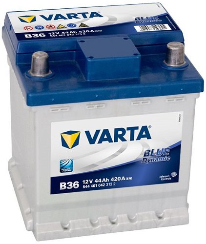 VARTA BLUE Dynamic 44Ah, 12V, B36 - Car Battery