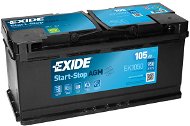 EXIDE START-STOP AGM 105Ah, 12V, EK1050 - Car Battery