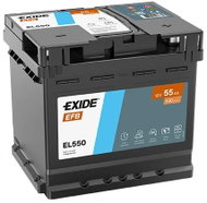 Exide START-STOP EFB Car Battery, EL550, 12V - 55Ah - UAMK In-Car Installation - Car Battery