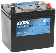 EXIDE START-STOP EFB 60Ah, 12V, EL604 - Autobaterie