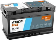 Exide START STOP EFB Car Battery, EL752, 12V - 75Ah - UAMK In-Car Installation - Car Battery