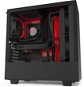 NZXT H510i Matte Black Red - PC skrinka