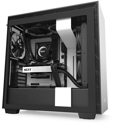 NZXT H710 Matte White - PC Case - Main image
