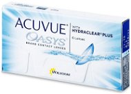 Acuvue Oasys with Hydraclear Plus (6 šošoviek) dioptrie: -1,00, zakrivenie: 8,40 - Kontaktné šošovky