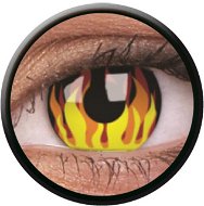 ColourVue Crazy - Flame Hot, roční, nedioptrické, 2 čočky - Kontaktní čočky