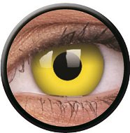 ColourVue Crazy - Yellow, Annual, Non-Dioptric, 2 Lenses - Contact Lenses