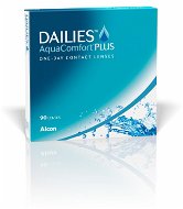 Dailies AquaComfort Plus (90 šošoviek) dioptrie: -11.00, zakrivenie: 8.70 - Kontaktné šošovky